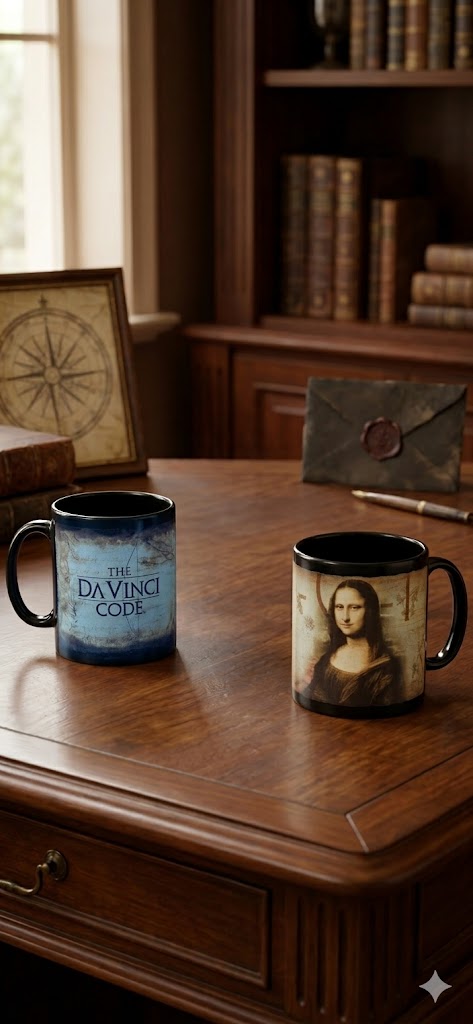 Der Da Vinci Code Mug/Cup Tasse Motiv Mona Lisa 2