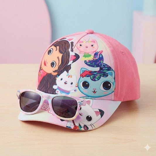 Gabby's Dollhouse Gabdorable Sonnenbrillen- und Baseballkappen-Set