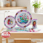Gabby's Dollhouse Kitty Magic Essgeschirr, Mikro-Plastik-Set, 260 ml