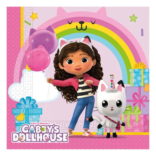 Gabby Dollhouse Tischset Geburtstag Tischdecke ,Teller Serviertten