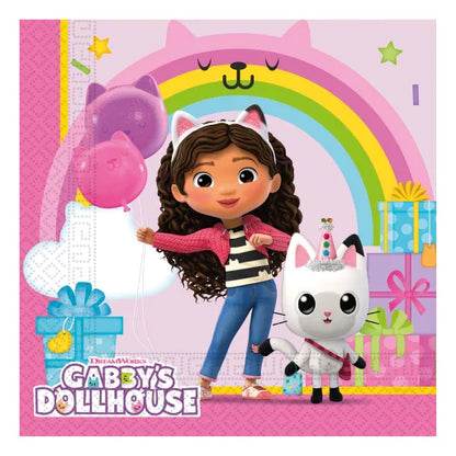Gabby Dollhouse Tischset Geburtstag Tischdecke ,Teller Serviertten