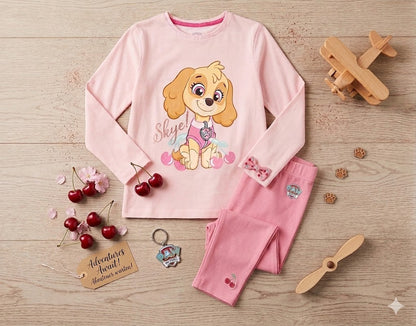Paw Patrol Kinder langer Schlafanzug