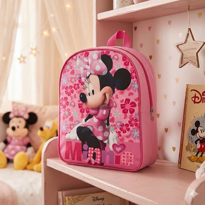 Disney Minnie Flowers Rucksack, Tasche 30 cm